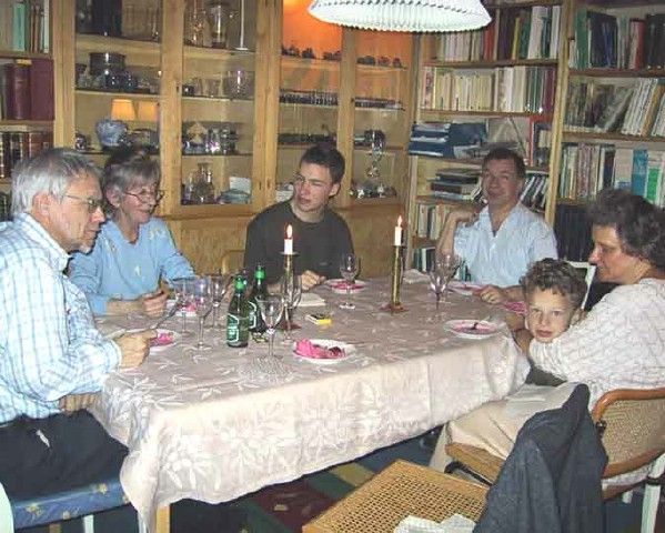 Dinner at Catarina's 14 April 2002
